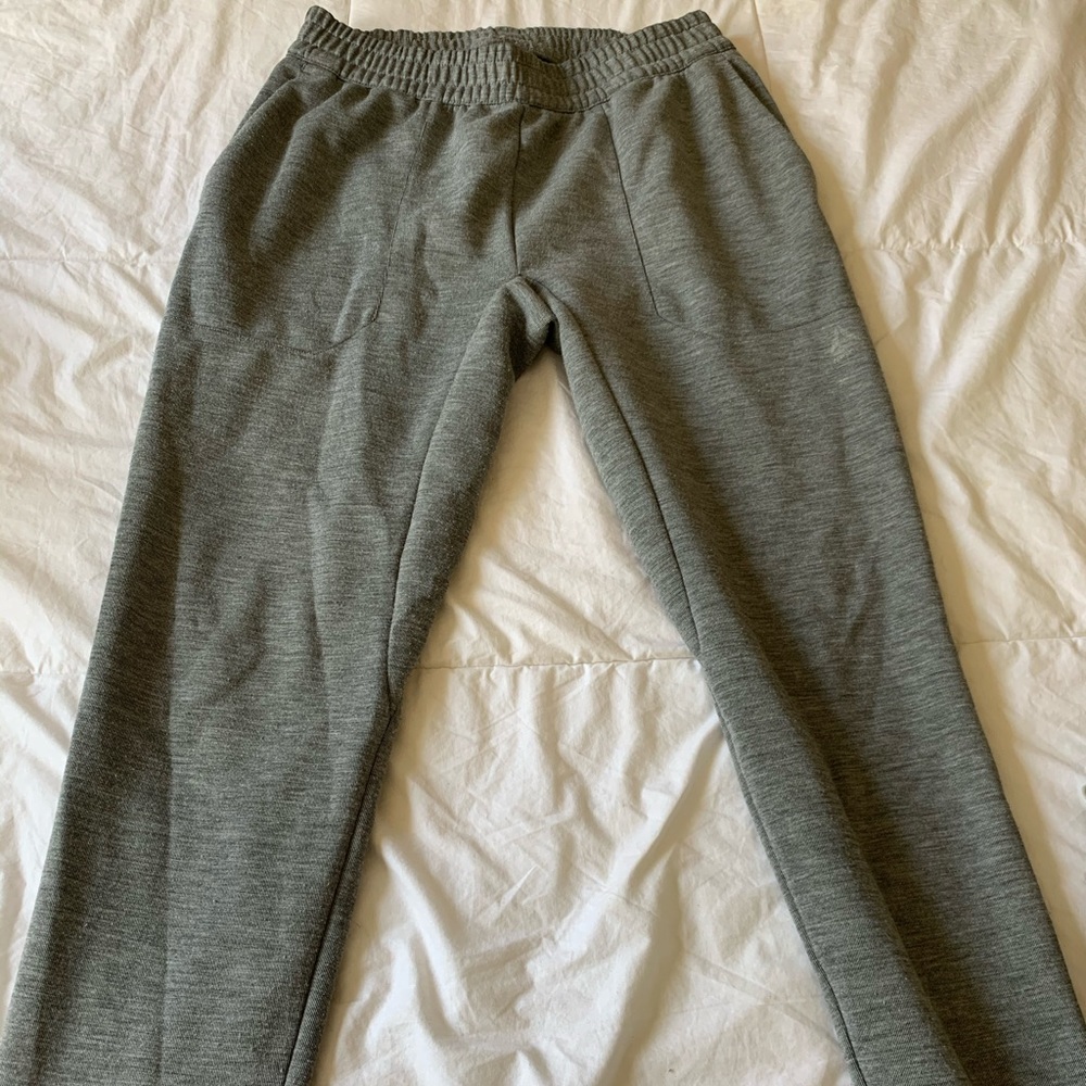 Light grayish men’s UFC walkout joggers